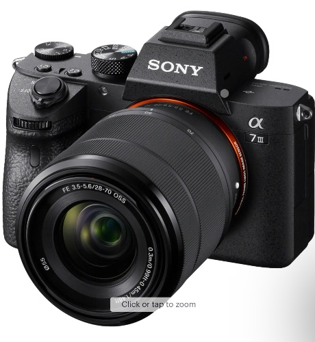 Sony - Alpha a7 III Mirrorless [Video] Camera with FE 28-70 mm F3.5-5.6 OSS Lens - Black