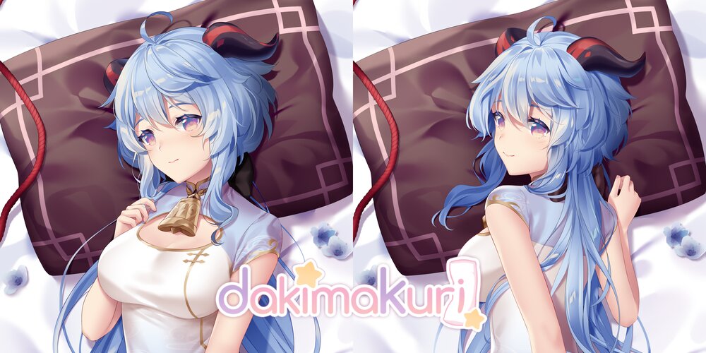 Ganyu Dakimakura Cover