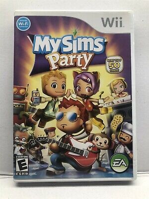 Nintendo Wii - MySims Party - My Sims - Complete w/ Manual - Tested Working  | eBay