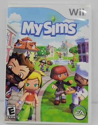 MY SIMS 2007 Nintendo Wii Game With Manual   | eBay