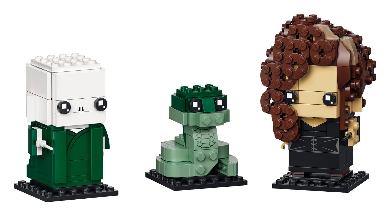 Voldemort™, Nagini & Bellatrix 40496 | BrickHeadz | Buy online at the Official LEGO® Shop US 