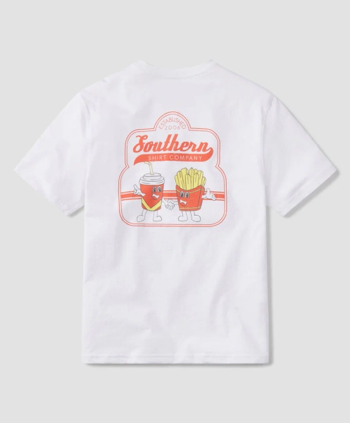 Fries Before Guys Tee by Southern Shirt Co
