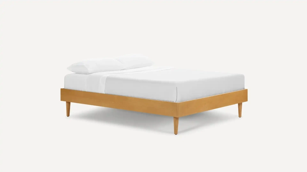 Chorus Queen Oak Bed Frame