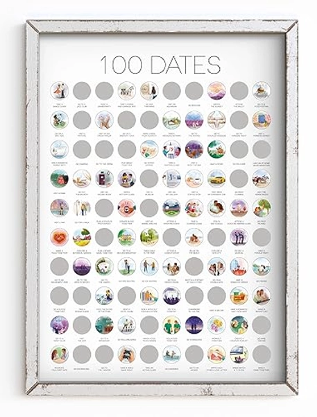Ivvy & Co. Date Scratch Off Poster
