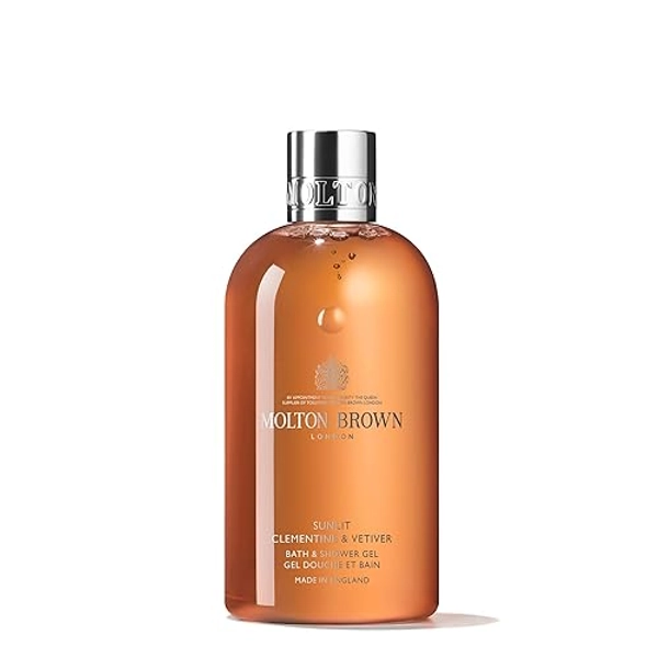 Sunlit Clementine & Vetiver Bath & Shower Gel by Molton Brown