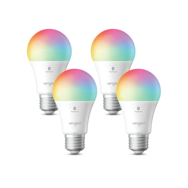 Bluetooth Mesh Color A19 4-Pack