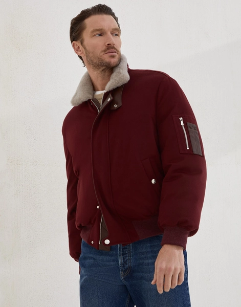 Flannel Down Jacket