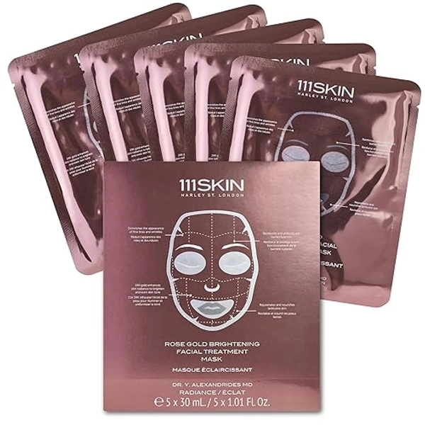 Rose Gold Brightening Facial Treatment Mask by 111SKIN