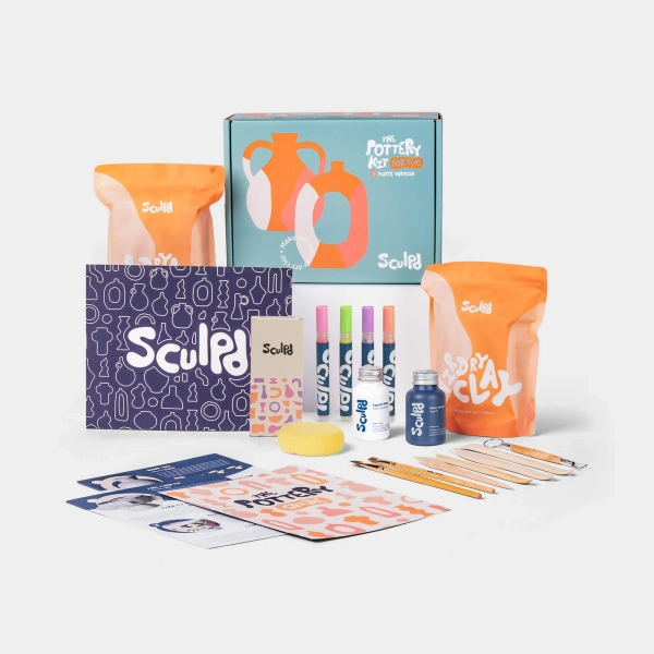 Pottery Kit by Sculpd: Modernist Pens Matte
