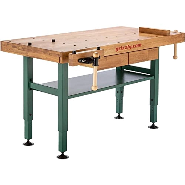 Grizzly Oak Workbench