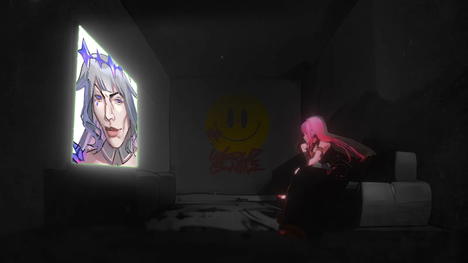 Throne banner for @clr