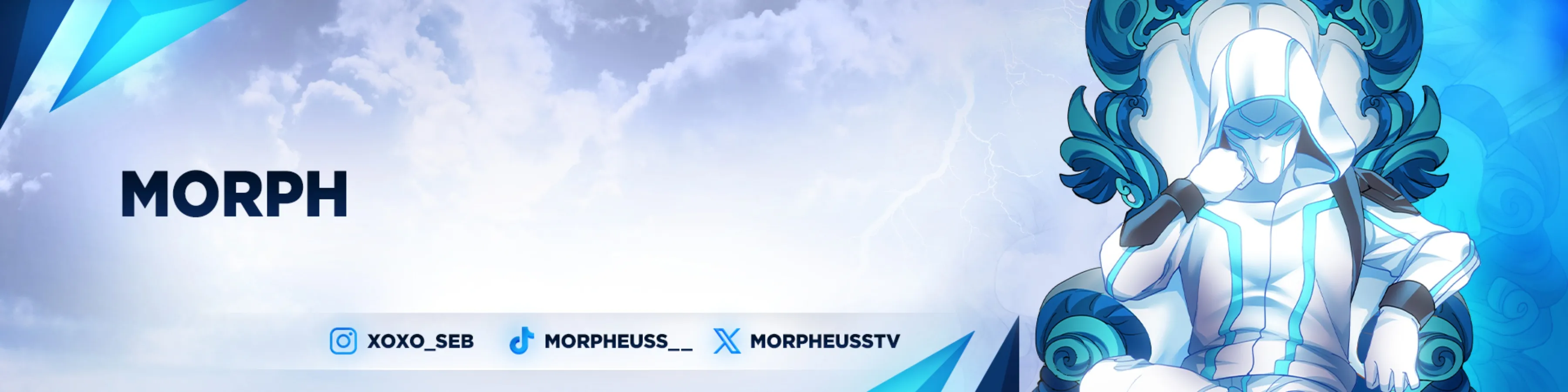 Throne banner for @morph