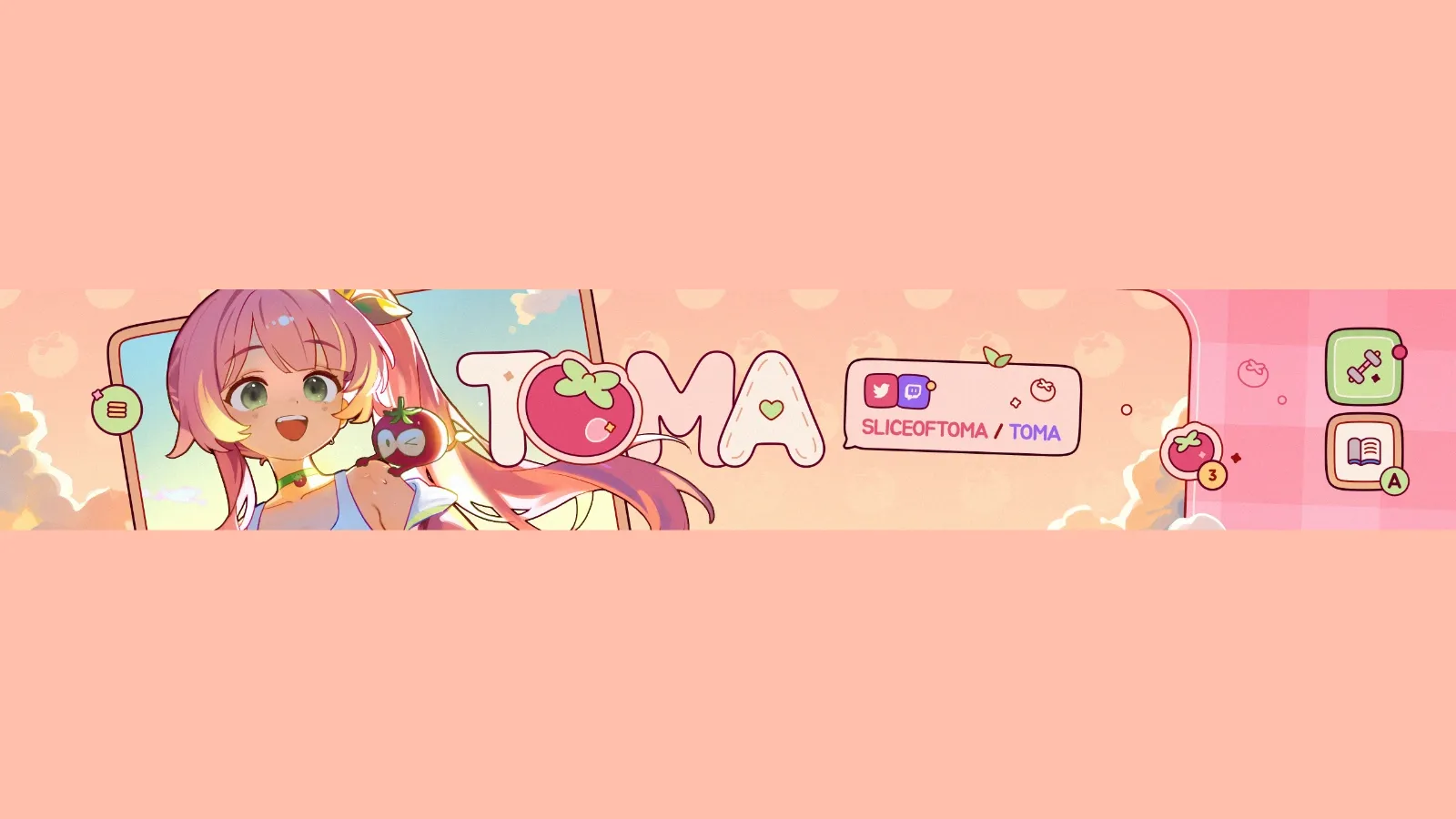 Throne banner for @toma
