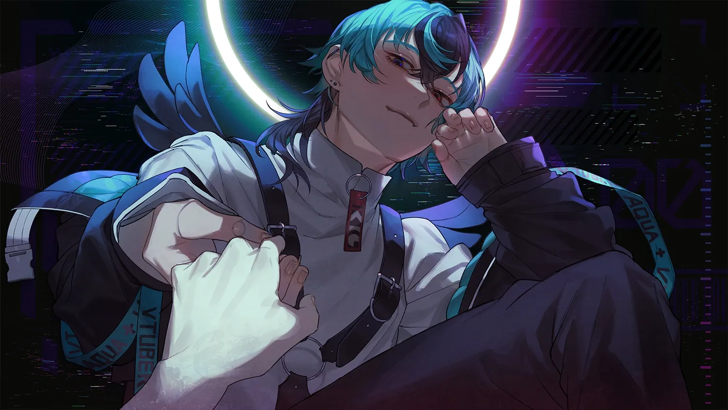 Throne banner for @aqua