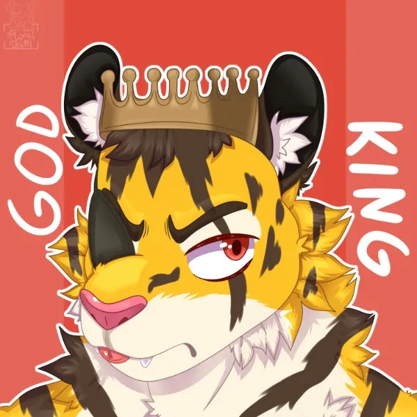 Throne profile picture for @godking