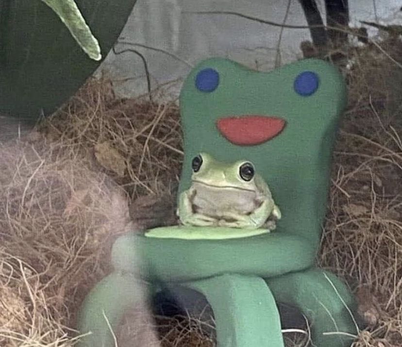 Throne profile picture for @frog