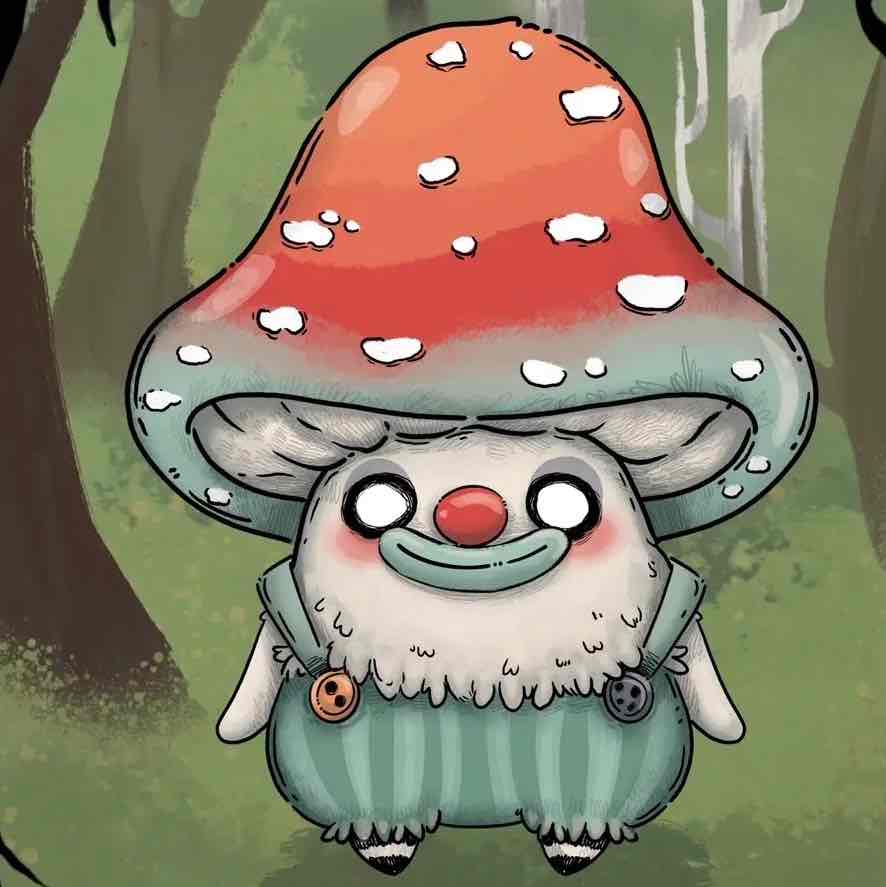 Throne profile picture for @mushrooms