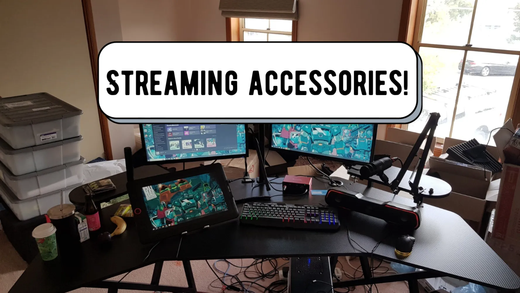 Streaming accessories