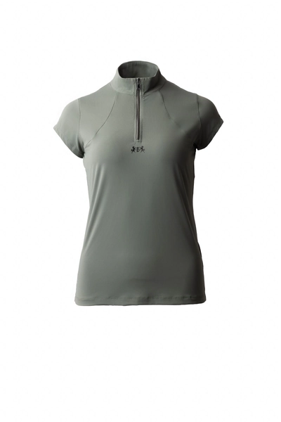 B Vertigo Joelle Damen Trainingsshirt mit kurzen Ärmeln