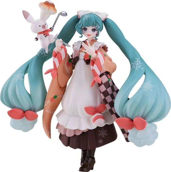 Character Vocal Series 01: Hatsune Miku Figma Akční Figurka Snow Miku: Winter Delicacy Ver. 14 cm Max Factory