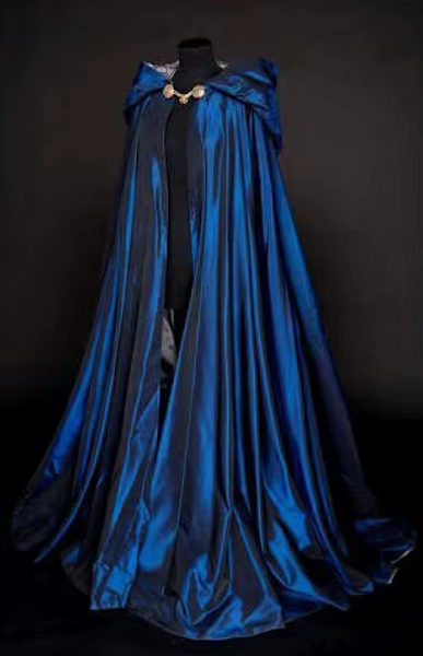 Musical Rock Phantom of the Opera Christine Cosplay Costume Women's Blue Robe Halloween Cosplay Costume Hooded Cape - AliExpress 200000532