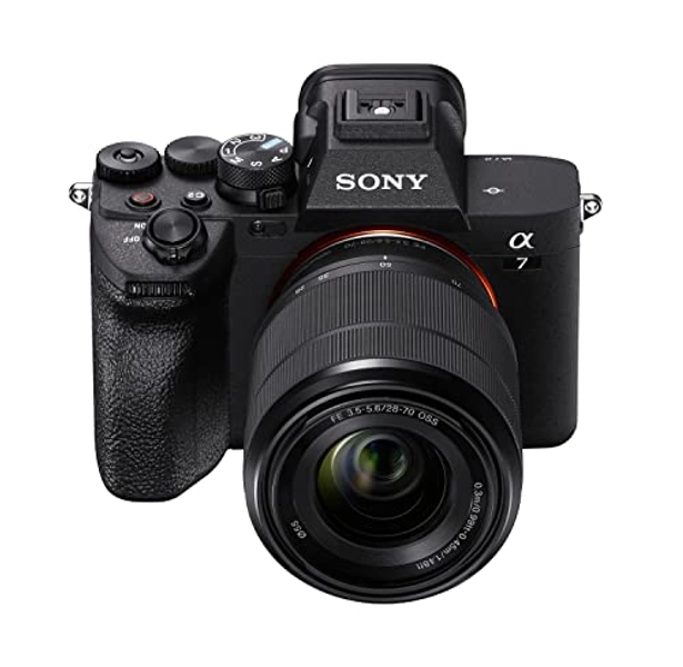 Sony Alpha 7 IV Kit Fotocamera Mirrorless Full-Frame 33 Mp Con Obiettivo Sony 28-70 Mm F3.5-5.6, Nero