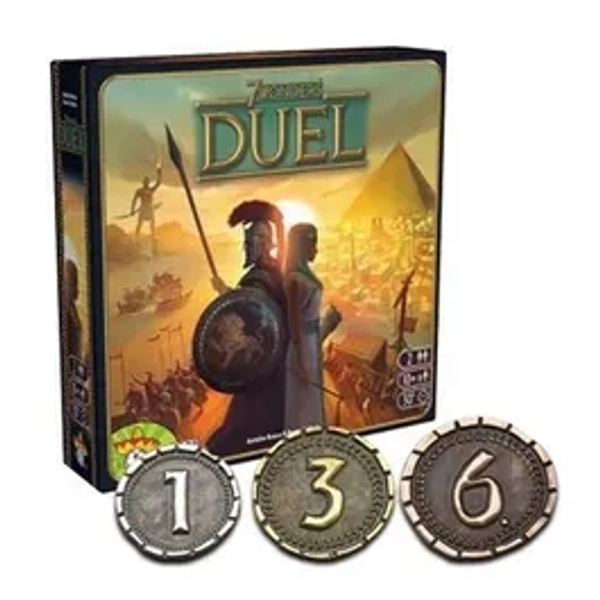 7 Wonders Duel - Metal Coins