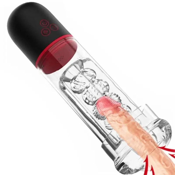 Fully Automatic Transparent Electric Masturbation Cup