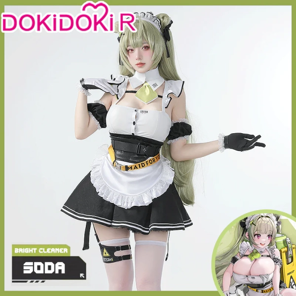 Soda Nikke Maid Cos💚