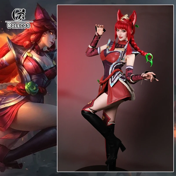 Foxfire Ahri Cosplay