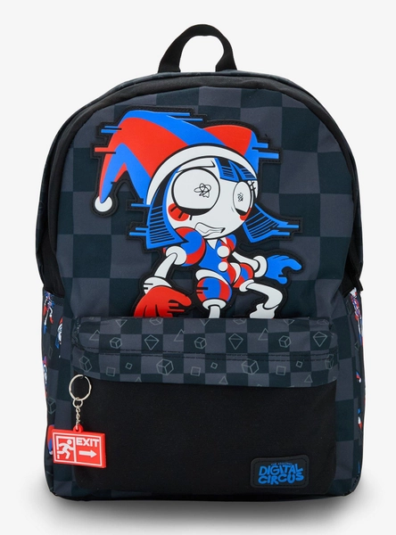 The Amazing Digital Circus Pomni Checkered Backpack