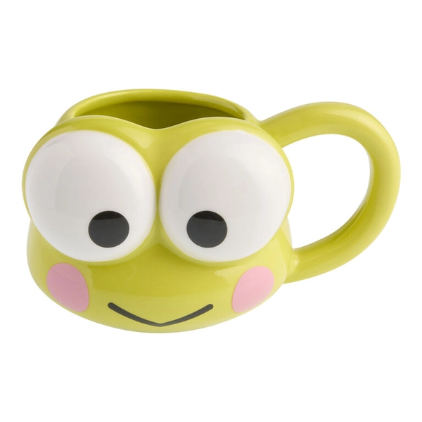 Sanrio Keroppi Face Figural Ceramic Mug