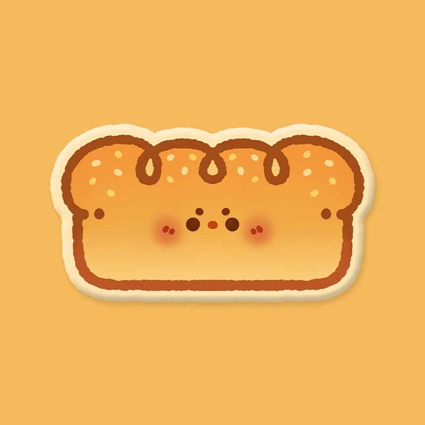 Bread Wrist Rest Padded Cute Baguette Wrist Support - A