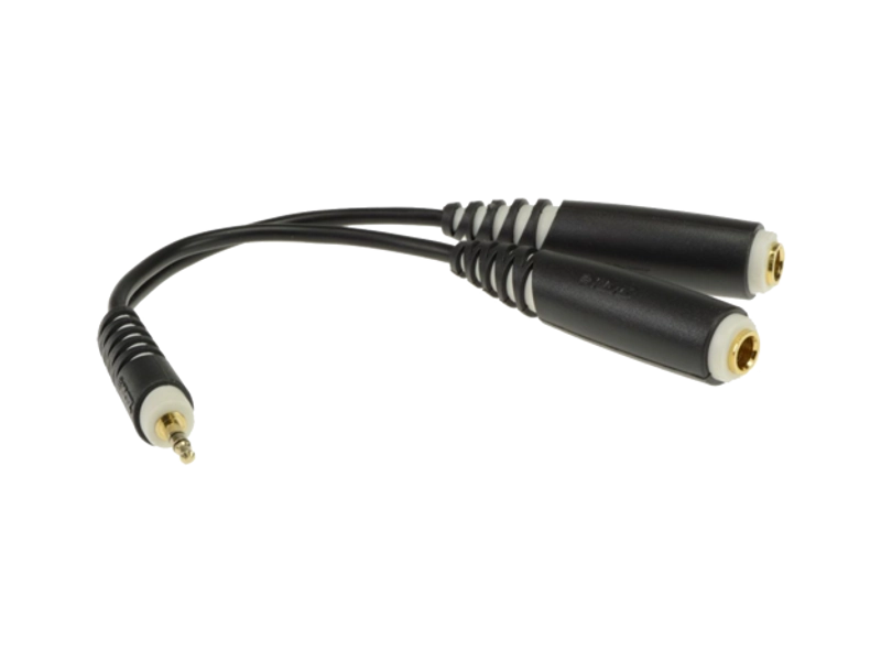 Klotz AYB-3 y-cable 1 x jack 3.5 mm - 2 x jack-F 0,2m