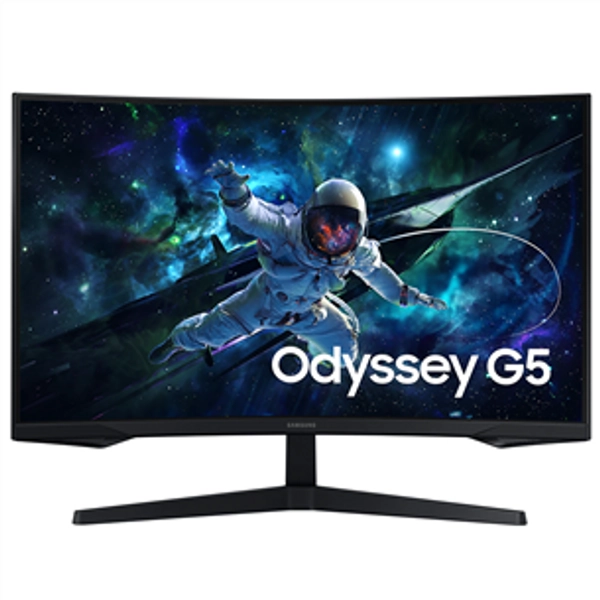 Samsung Odyssey G5 G55C, 32'', QHD, 165 Hz, LED VA, nõgus, must - Monitor, LS32CG552EUXEN | Euronics