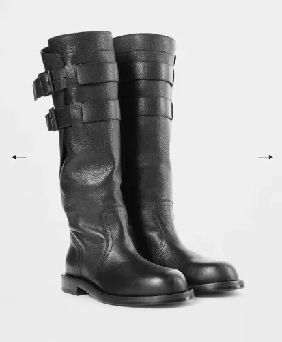 Ann Demeulemeester Ulpu Biker Boots