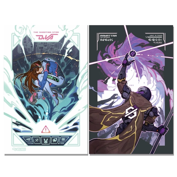 Overwatch - D.va Ramattra art prints [PRE-ORDERS]
