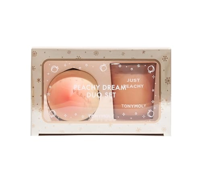 TONYMOLY Dimishes dry skin! Peachy Dream Duo Set
