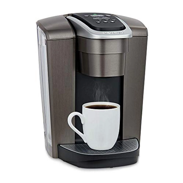 Keurig K-Elite Single-Serve K-Cup Pod Coffee Maker, Brushed Slate, 12 oz. Brew Size
