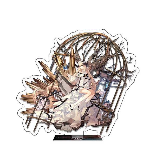 5th Anniversary Arknights Standee Cool Arknights Gaming Room Decor - Nightingale