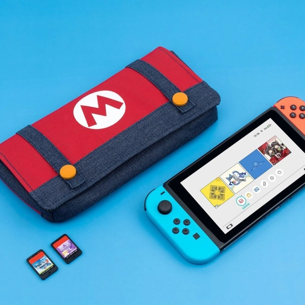 Mario Switch Storage Pouch for Nintendo Switch