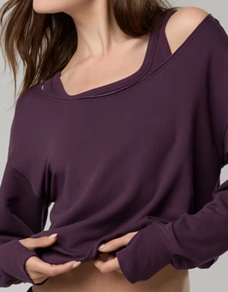 OFFLINE By Aerie OTT Layered Sweatshirt