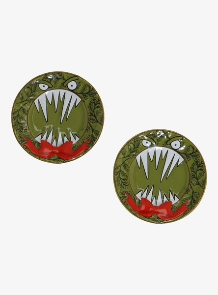 Disney The Nightmare Before Christmas Monster Wreath Treat Plate Set - BoxLunch Exclusive