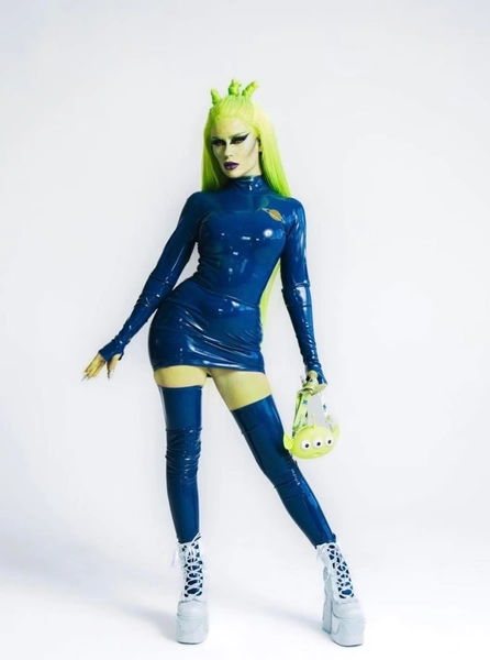 Latex Alien Toy Story insp. Dress