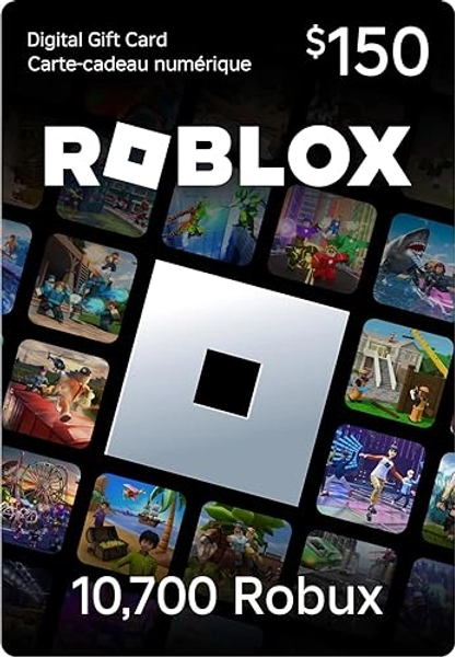Roblox Digital Gift Code [Redeem Worldwide - Includes Exclusive Virtual Item] 10,700 Robux - PC [Online Game Code]
