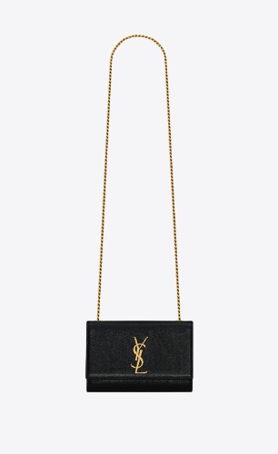 YSL Kate Bag Small in Shiny Grained Leather