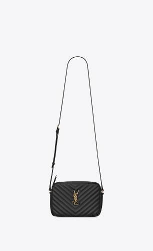 YSL Lou Camera Bag in Quilted Leather