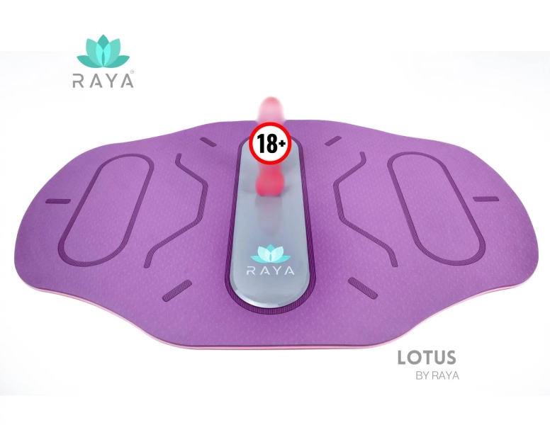 The Lotus by Raya -  Suction Cup Toy Mount Mat - Enjoy the ultimate hands free ride - Take control of your pleasure like never before