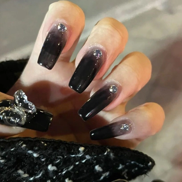 Dark Gothic Press On Nails