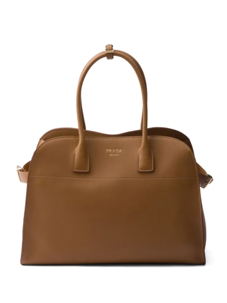 large leather tote bag